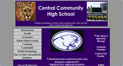 Desktop Screenshot of centralcougars.org